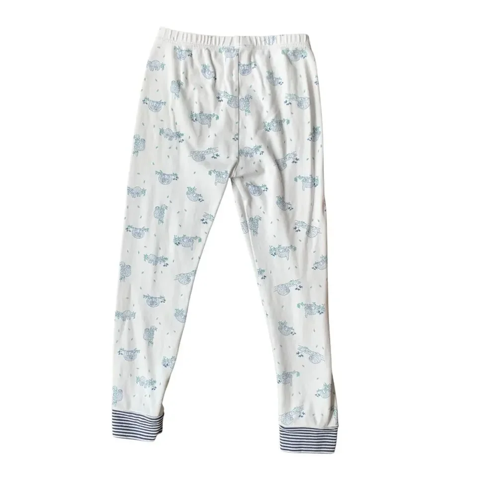 Babycottons Pima Cotton Sloth Pajamas